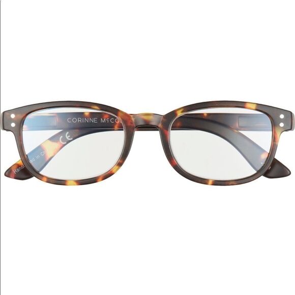 Nwt corinne McCormack +2.00 Reading Glasses BluePro Lenses Bluelight Blocking - Picture 3 of 5